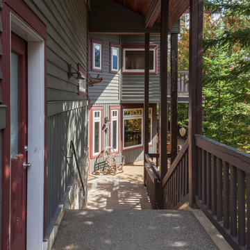 Ski Hill-Modern Green