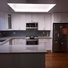 White shaker style kitchen & Bath Cabinets