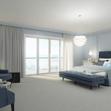 Coastal Hotel Bedroom