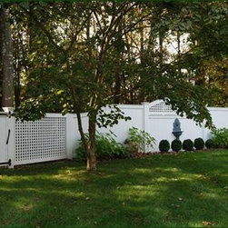 Decorative Lattice and Board Sections - Home Fencing And Gates