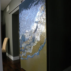 Custom Art sliding door - Interior Doors
