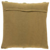 Tanzania TZN-003 Pillow Cover, Olive, 18"x18", Pillow Cover Only