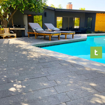 Backyard Remodel in Encino, CA