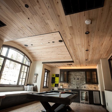 Contemporary Craftsman with Reclaimed Elm Interior Paneling