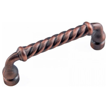 Twisted Pull, 3" c/c, Distressed Copper