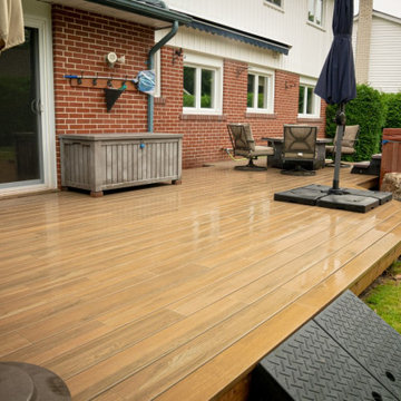 Unique Deck Replacement Using Innovative Tanzite Stone