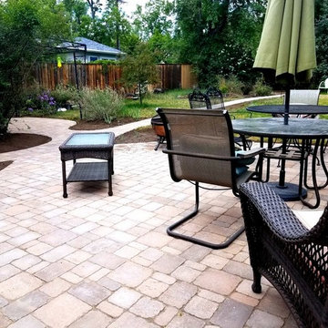 Plaza Stone Patio and pathways