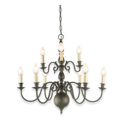 Royce Lighting - Royce Lighting Stalton 9-Light Chandelier Oil Rubbed Bronze - Chandeliers