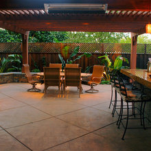 outdoor kitchens