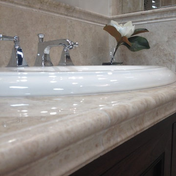 Bathroom with Matchstick Tile