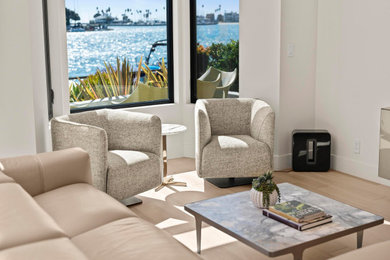 Example of a living room design in Orange County