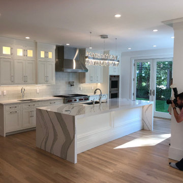 Construction Chronology of a new Luxury Residence in Flower Hill, NY