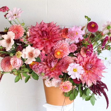 Slow Flowers August 2019 Inspiration: Summer Dahlias