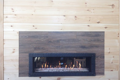 Residential Linear Fireplace