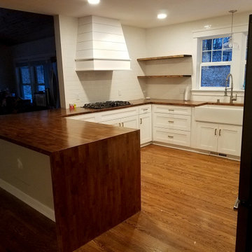 Kitchen Project In Minnetonka, MN - Custom Cabinets, Counter Top