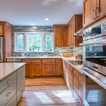 Vienna Open Concept Kitchen Living Space