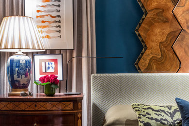 Trendy home design photo in Boston