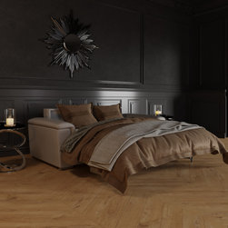 Slumbersofa Highback | bed opened - Sleeper Sofas