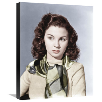 "Jean Simmons" Stretched Canvas Giclee by Hollywood Photo Archive, 17"x22"