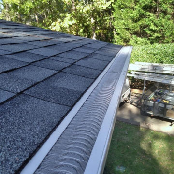 We fit our gutter guards over your existing gutters.