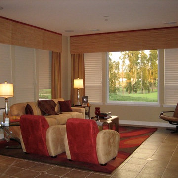 Retro Design Media Room