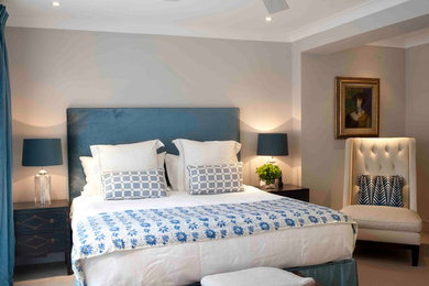 Design ideas for a bedroom in London.
