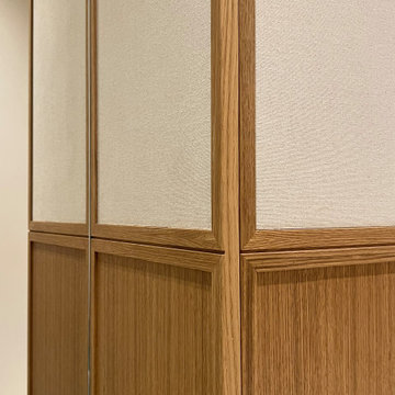 Bespoke Entry Storage & Paneling Integration