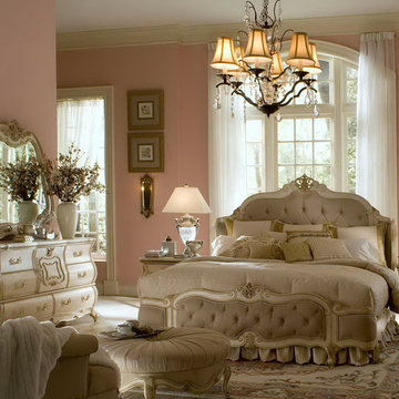 Lavelle 5 PC Bedroom Set | Blanc by Michael Amini