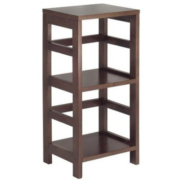 Winsome Wood Leo Shelf/Storage, Book, 2-Tier, Narrow