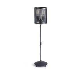 Beehive Table Lamp | Oil Bronze - Table Lamps