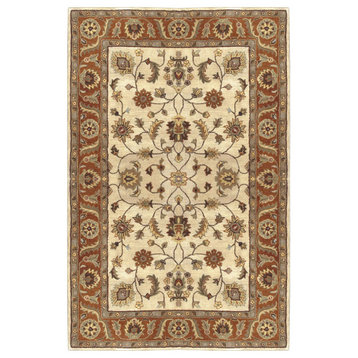 Medaryville Traditional Persian Wool 9' x 13' Area Rug