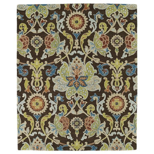Kaleen Evolution Collection Hand Tufted Area Rug 5' x 7'9 Pink Kaleen Evolution Collection Hand Tufted Area Rug 5' x 7'9 Pink