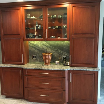 Scottish Meadow Granite Kitchen.