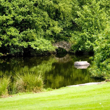 New Walled Garden & Stone Folly with Glazed Lantern complete Country Home