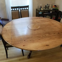Round to Square Table - Dining Tables