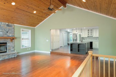 Home design - craftsman home design idea in Chicago