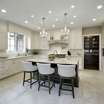 Today's Traditional White Kitchen