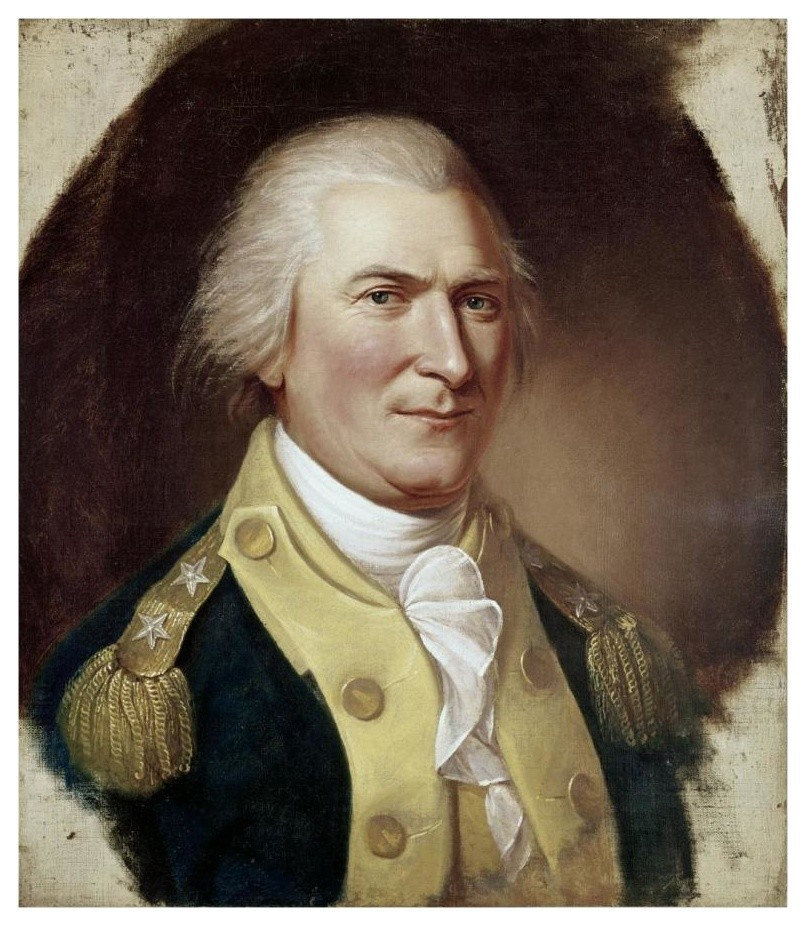 "Governor Arthur St Clair" Digital Paper Print by Charles Willson Peale, 16"x18"