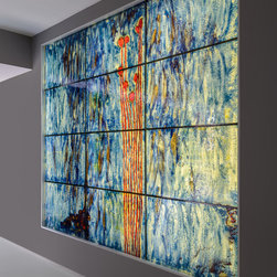 Custom Painted Glass Art - Artwork