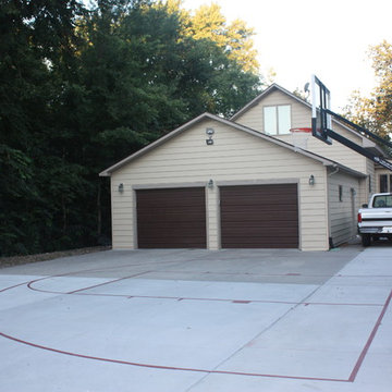 Corbett H's Pro Dunk Diamond Basketball System on a 48x32 in Gothenburg, NE
