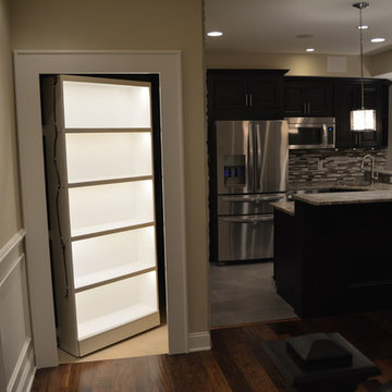 Hidden Door Shelving