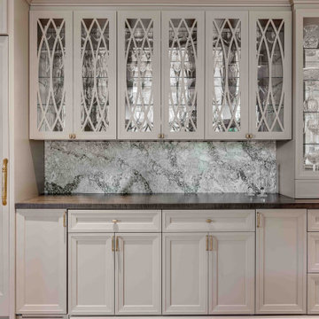 Northport, NY - Figured Maple Buffet Server Top