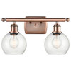 Innovations Lighting 516-2W-10-16 Athens Vanity Athens 2 Light - Antique Copper