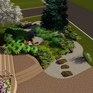 Un jardin d'inspiration zen