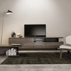 Agora Tv & Media System by Hupp&eacute; - Entertainment Centers And Tv Stands