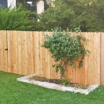 Traditional Western Red Cedar Fence