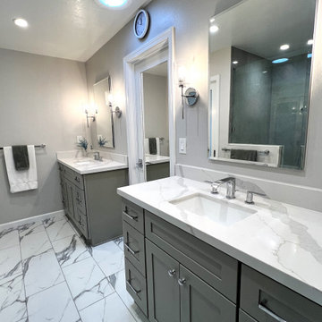 His and Hers Master Bath