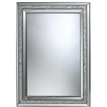 Sardis Wall Mirror, Mother of Pearl