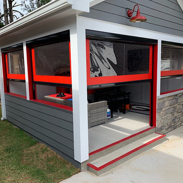 Motorized Vinyl Panels for Weatherization