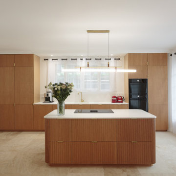 Rénovation d'une maison de 250m² et création d'une extension avec piscine intér